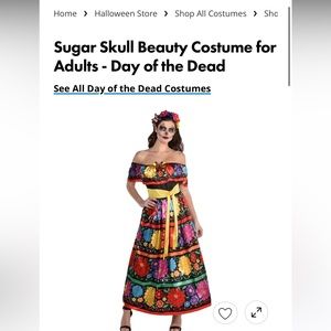 Used Halloween custom. Size: large.